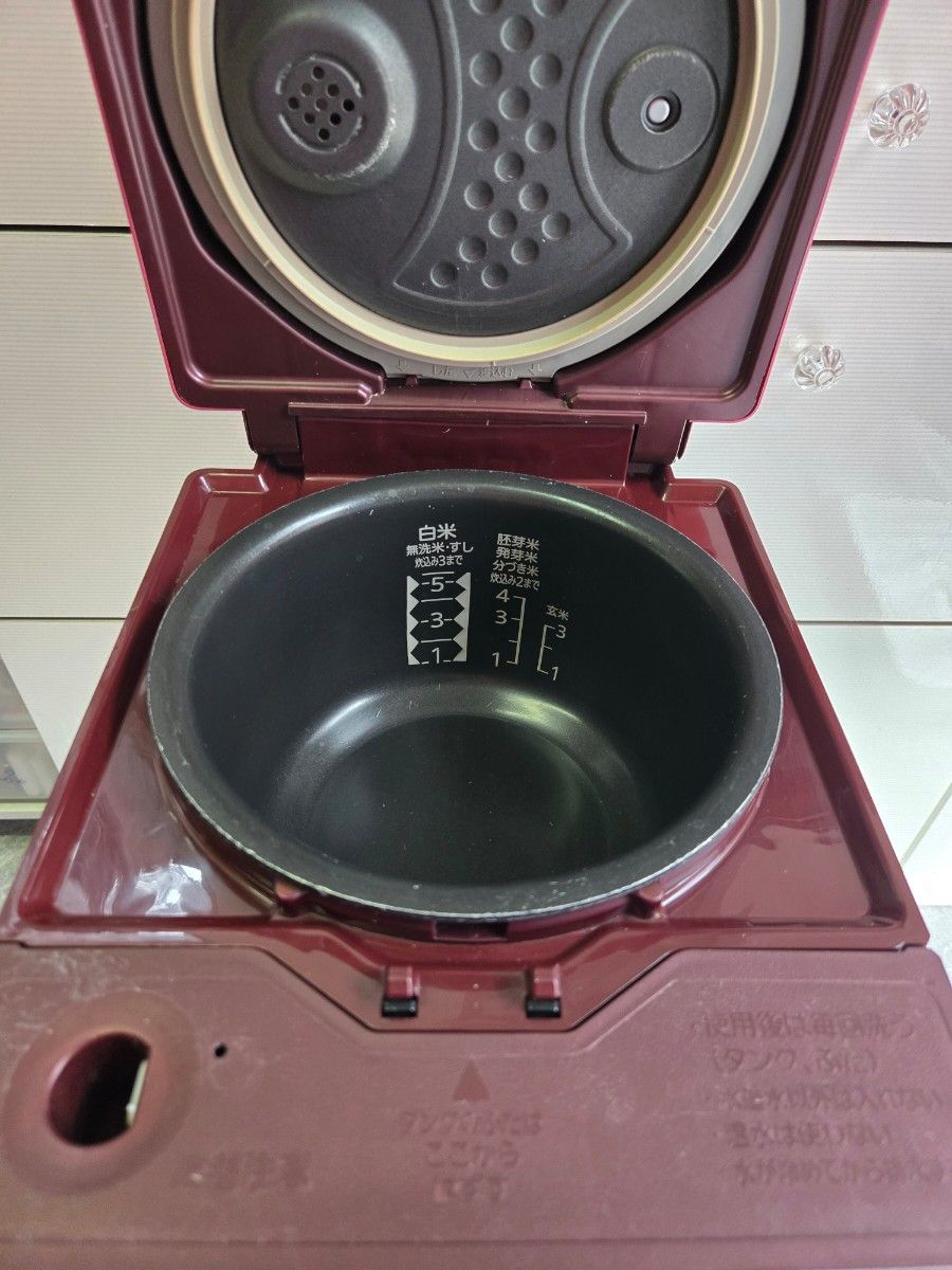 三菱 NJ-XS 108J-R 蒸気レス IHジャー炊飯器|Yahoo!フリマ(旧 三菱 NJ-XS 108J-R 蒸気レス IHジャー炊飯器|Yahoo!フリマ(旧