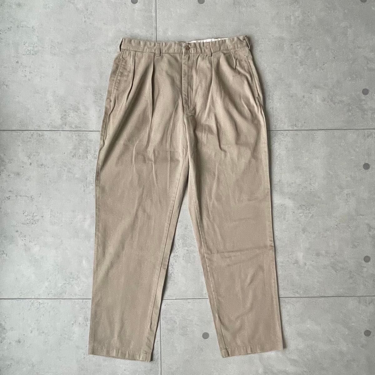 90s ラルフローレン チノパンツ 36×33 アンドリュー ツータック 90s ラルフローレン チノパンツ 36×33 アンドリュー ツータック