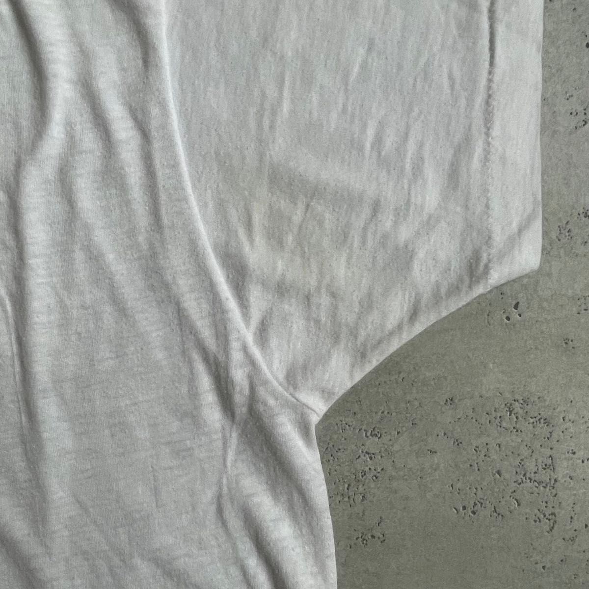 80s アメリカ製 スクリーンスターズ Tシャツ L 白 カレッジ USA 80s アメリカ製 スクリーンスターズ Tシャツ L 白 カレッジ USA