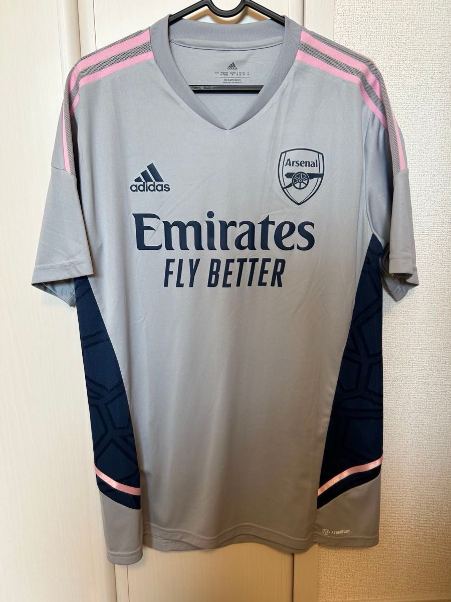 adidas Arsenal アーセナル トレーニングウェア グレー ピンク adidas Arsenal アーセナル トレーニングウェア グレー ピンク