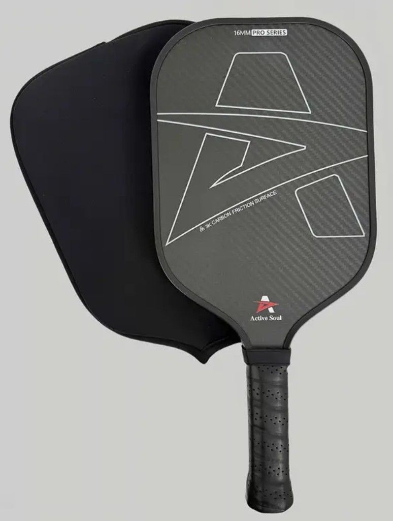 新品未使用 Allwake ピックルボールパドル カーボンファイバー 新品未使用 Allwake ピックルボールパドル カーボンファイバー