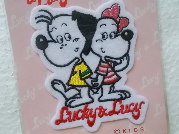 ヤフオク 昭和 レトロ Lucky Lucy 犬 女の子 男の子 カッ