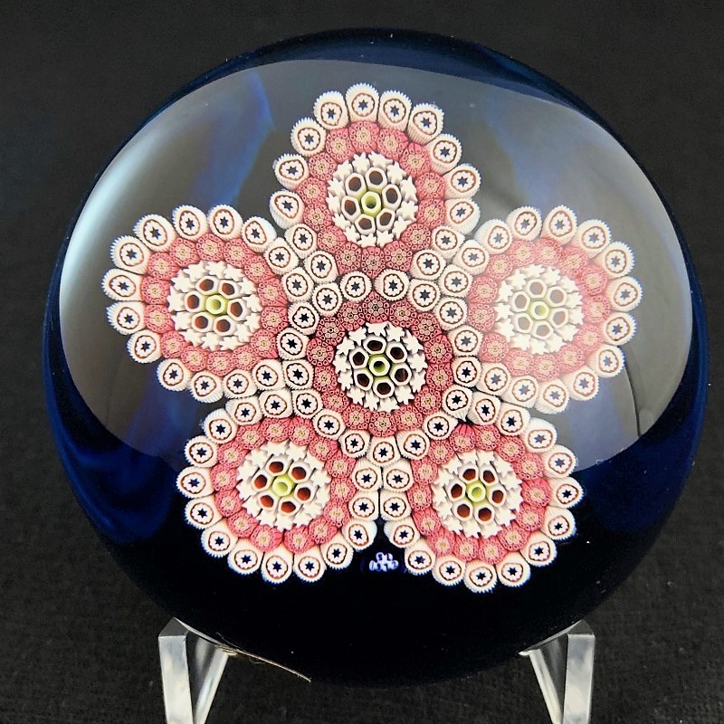 新品】 送料無料 1972 サンルイ SAINT BACCARAT LOUIS OLD Millefiori