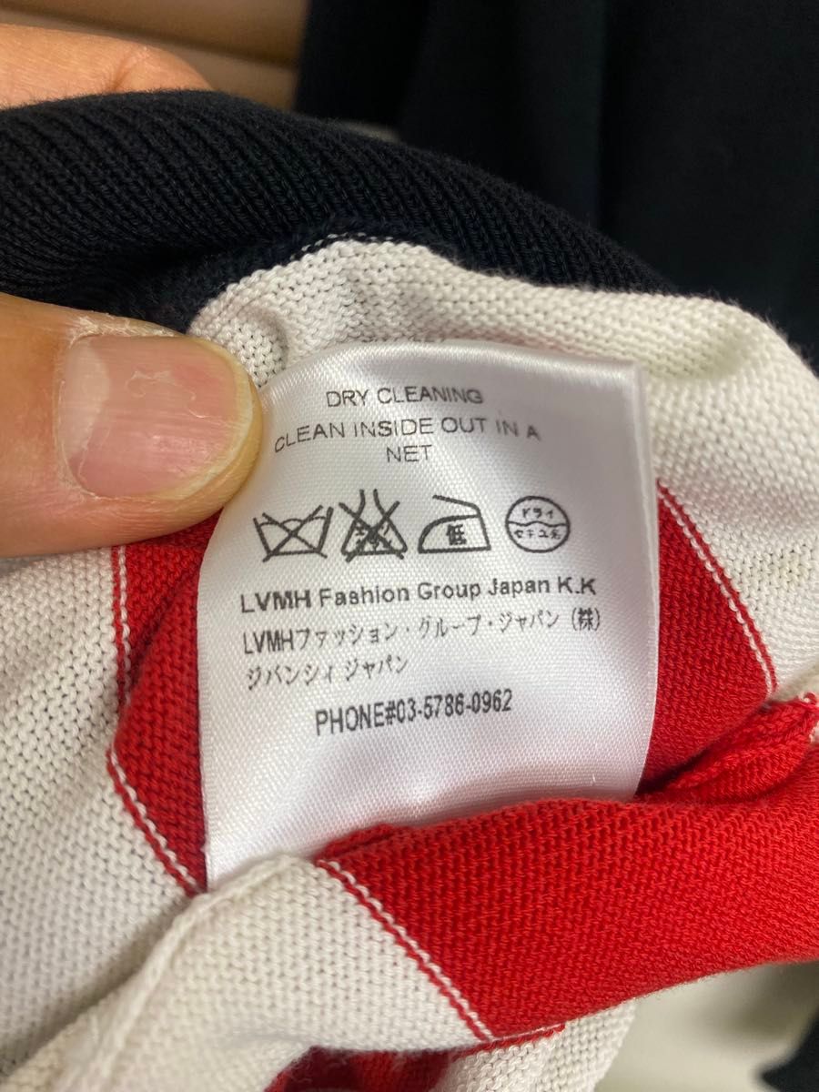 Givenchy ジバンシィ ボーダー ニット 綿ニット サイズM クルー Givenchy ジバンシィ ボーダー ニット 綿ニット サイズM クルー