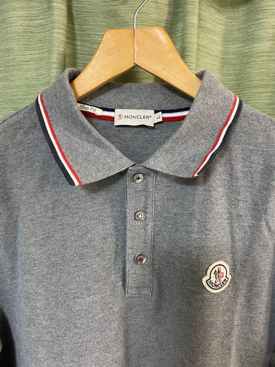 MONCLER モンクレール ヴィンテージ 長袖 ポロシャツ メンズ L MONCLER モンクレール ヴィンテージ 長袖 ポロシャツ メンズ L