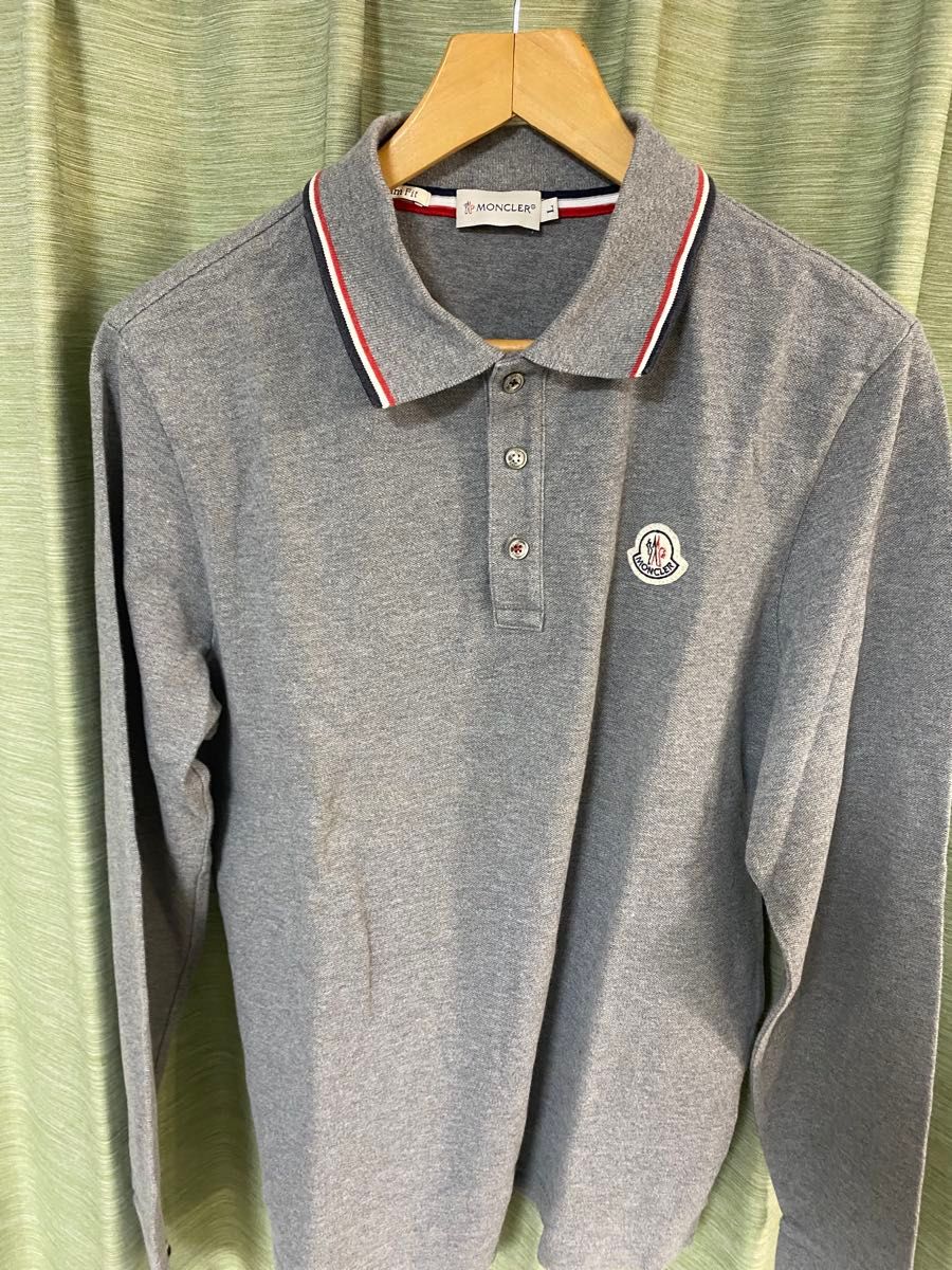 MONCLER モンクレール ヴィンテージ 長袖 ポロシャツ メンズ L MONCLER モンクレール ヴィンテージ 長袖 ポロシャツ メンズ L