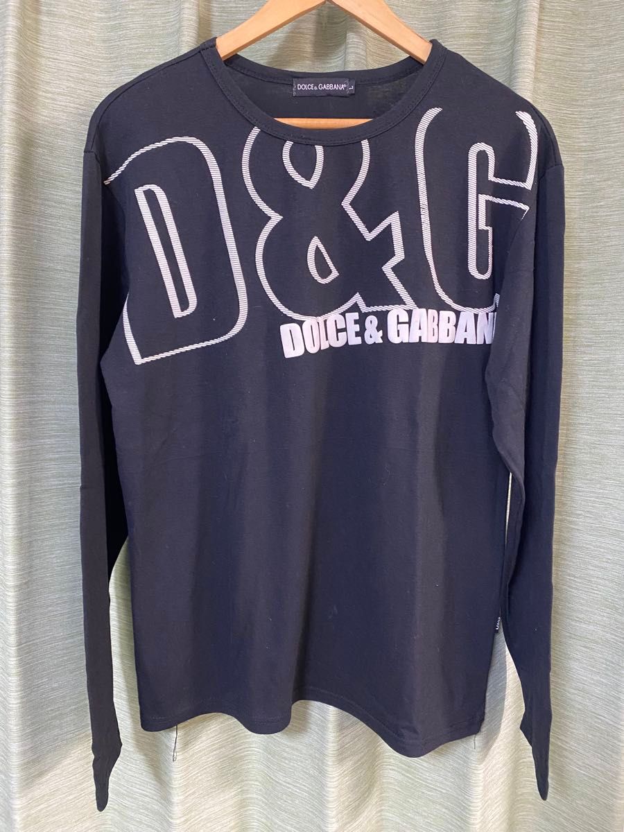 D&G ドルチェアンドガッパーナ ドルガバ インナー ロンT 黒 D&G ドルチェアンドガッパーナ ドルガバ インナー ロンT 黒