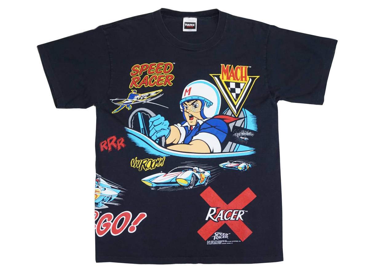 ヤフオク! - 超レア 90's SPEED RACER 総柄 Tシャツ マッハGo
