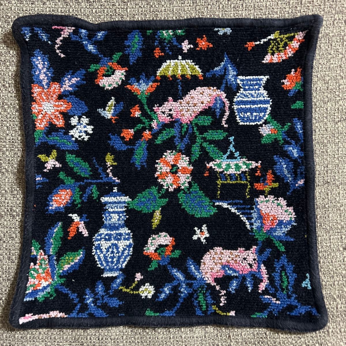 used品】FEILER フェイラー ハンカチ 2枚セット ポンポンバニー used品】FEILER フェイラー ハンカチ 2枚セット ポンポンバニー