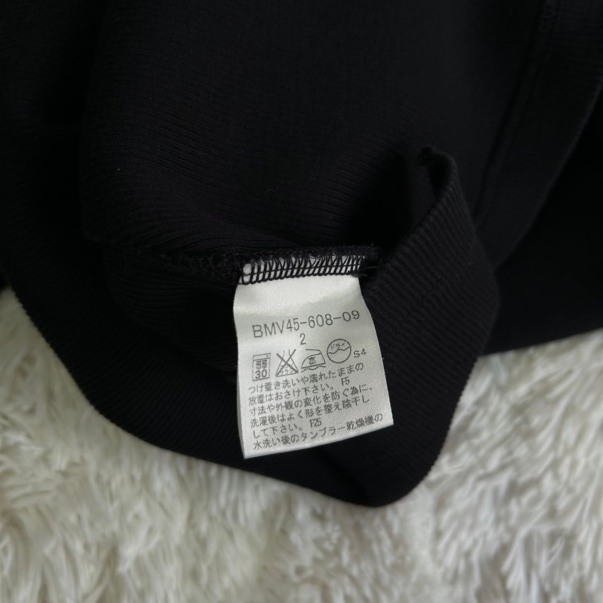 BURBERRY BLACK LABEL ヘンリーネック ニット 2 M ロゴ有 BURBERRY BLACK LABEL ヘンリーネック ニット 2 M ロゴ有