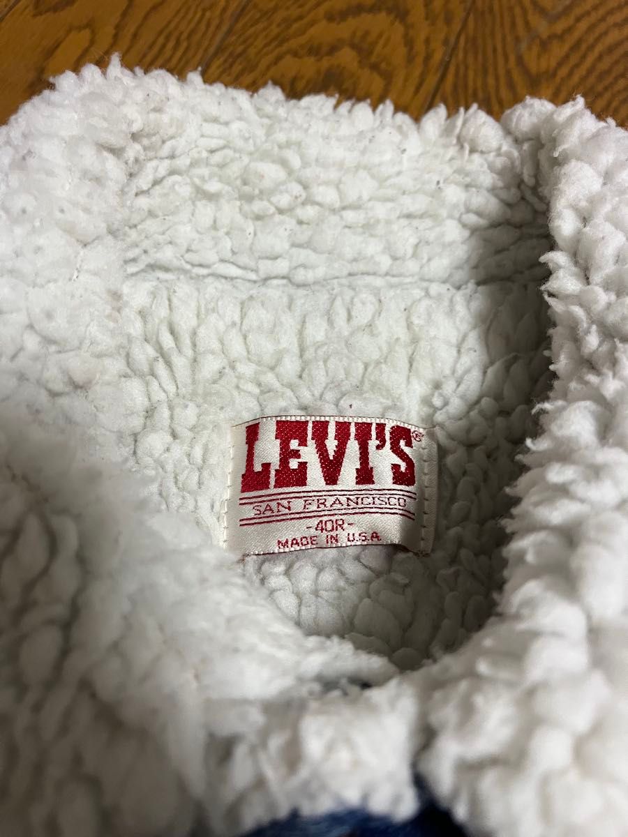 80s Levis リーバイス 70608-0216ボアジャケット40R|Yahoo 80s Levis リーバイス 70608-0216ボアジャケット40R|Yahoo