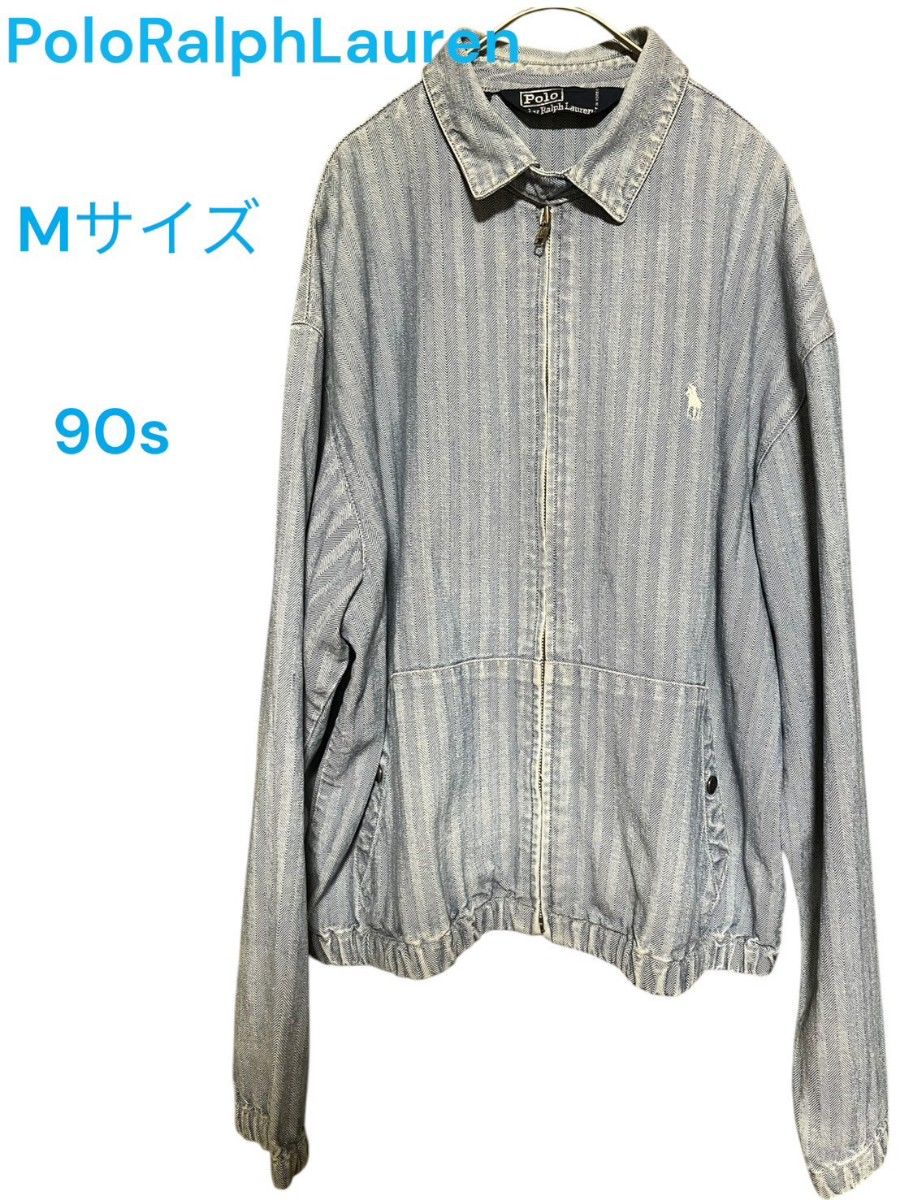90s POLO ポロラルフローレン スウィングトップ デニム 90s POLO ポロラルフローレン スウィングトップ デニム