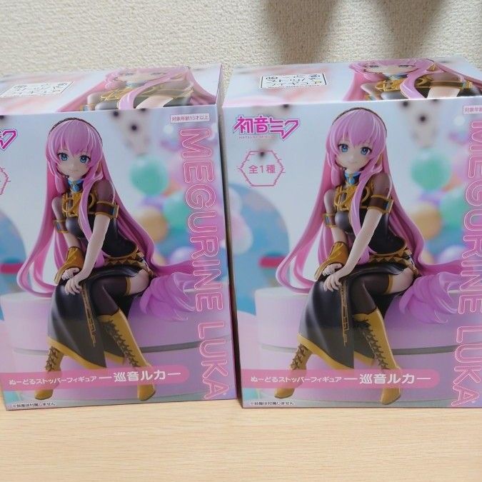 ぬーどるストッパーフィギュア 初音ミク 巡音ルカ 2体セット ぬーどるストッパーフィギュア 初音ミク 巡音ルカ 2体セット