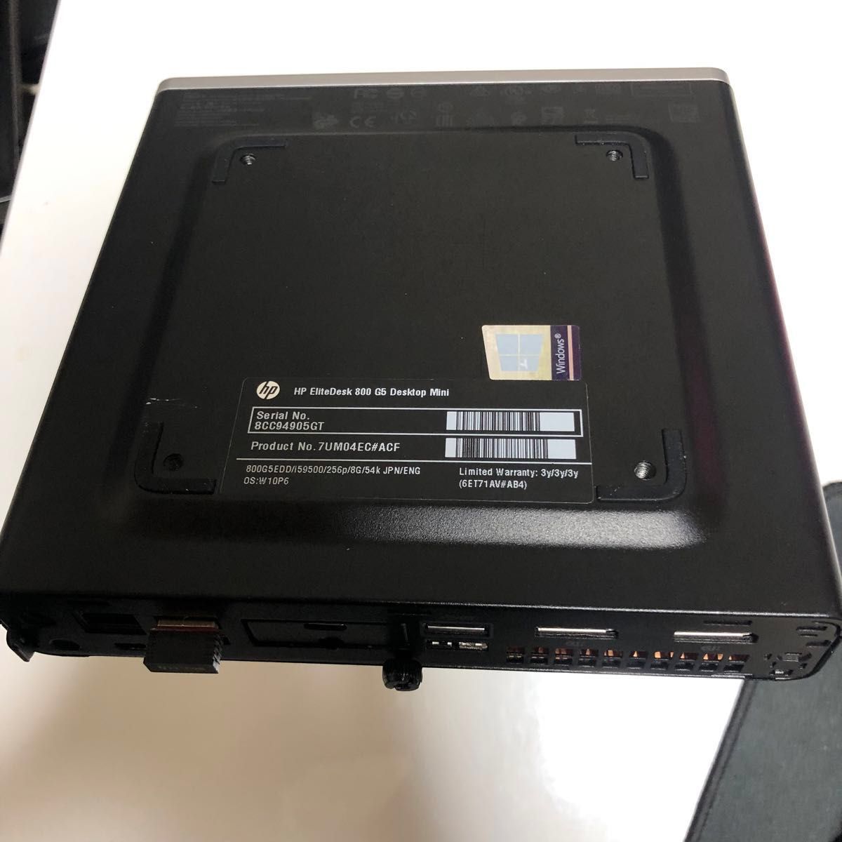 HP EliteDesk 800 G5 i5-9500/16GB/NVME256|Yahoo!フリマ(旧 HP EliteDesk 800 G5 i5-9500/16GB/NVME256|Yahoo!フリマ(旧