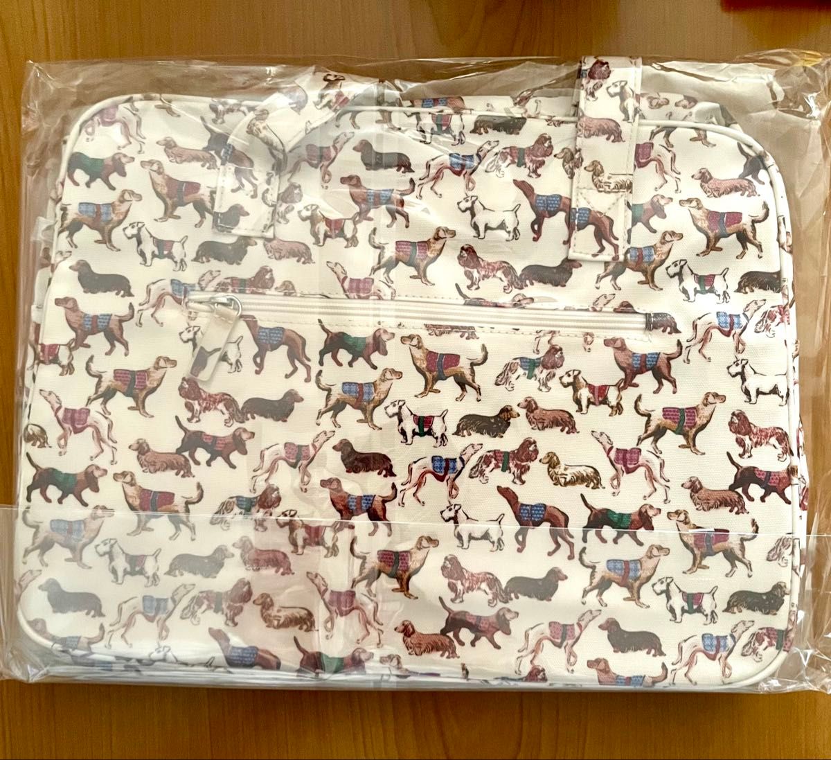 新品】大きめCath Kidston キャスキッドソン ラージジップバッグ 新品】大きめCath Kidston キャスキッドソン ラージジップバッグ