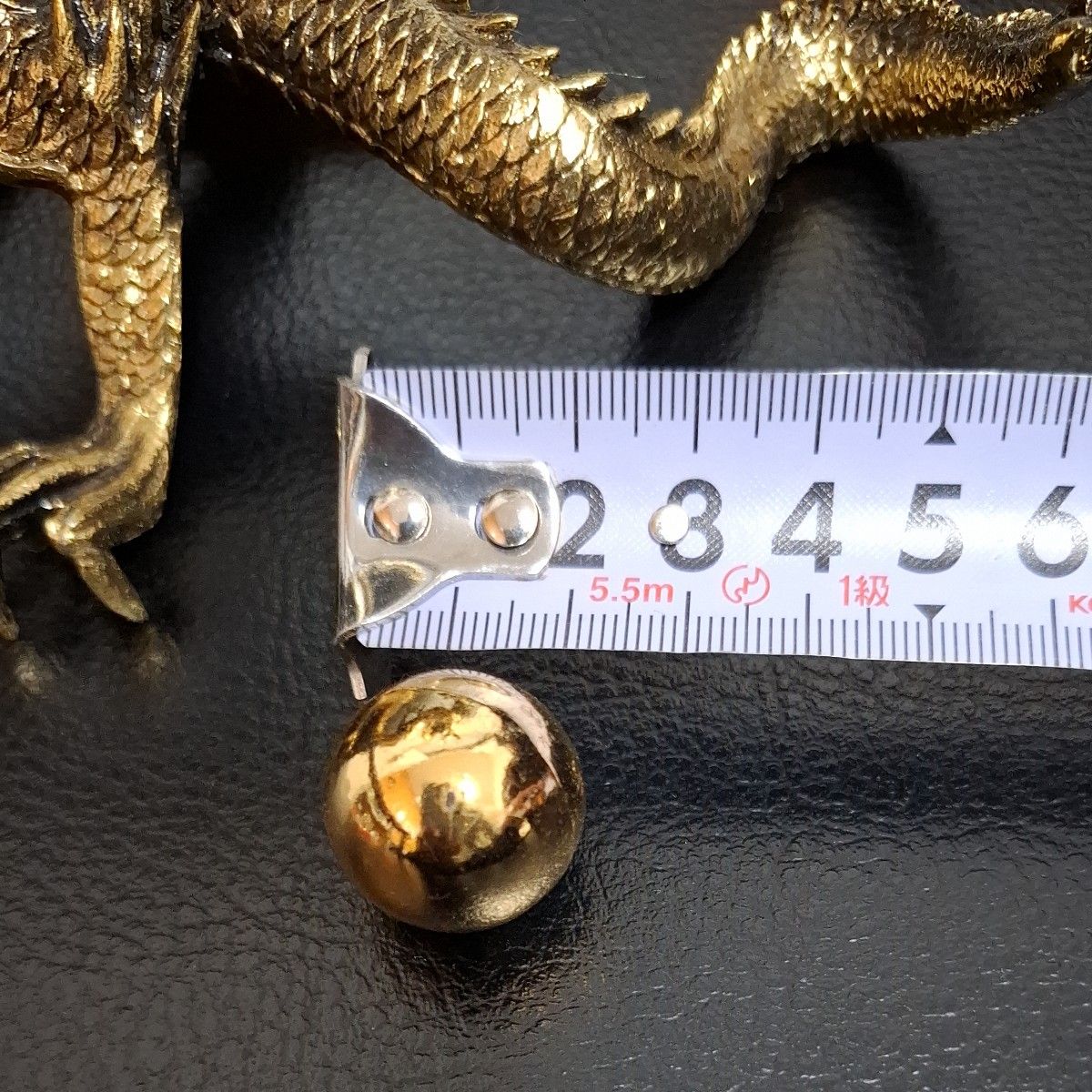 金属製 龍の置物 本体のみ 鉄製 インテリア オブジェ 魔除け