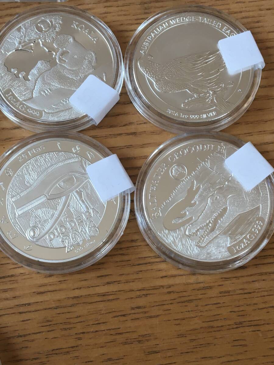 Z11）海外四方形,丸型銀貨,カラーメダル シルバーバー JM,飛行機