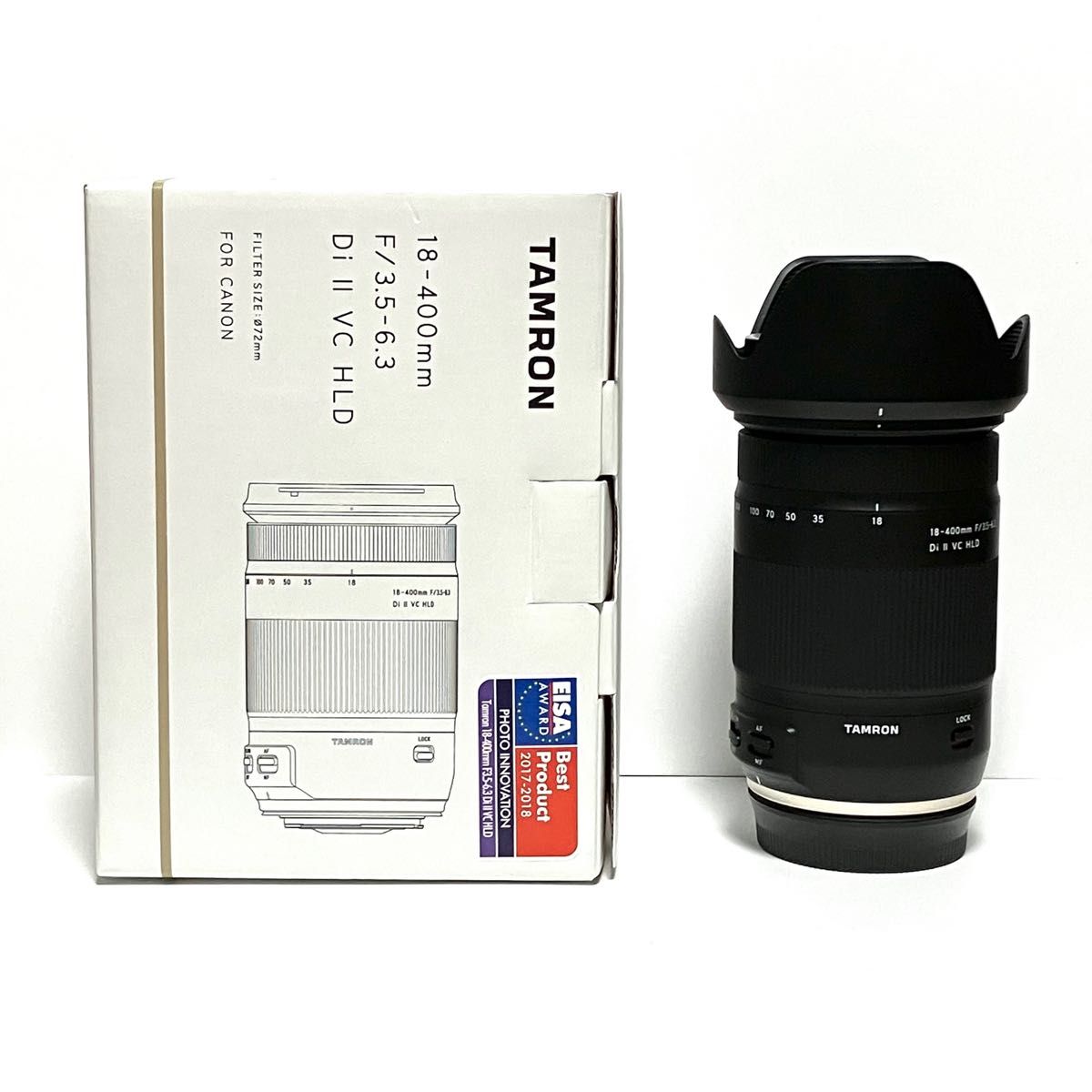 元箱付き】TAMRON タムロン 18-400mm F 3 5-6 3 Di II VC HLD 元箱付き】TAMRON タムロン 18-400mm F 3 5-6 3 Di II VC HLD