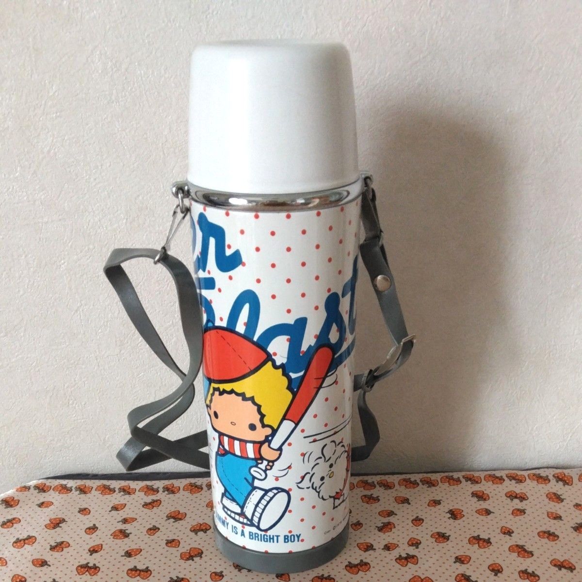 当時物!昭和レトロ サンリオ【パティ&ジミー】水筒 /ヴィンテージ 激レア 】昭和レトロ サンリオ パティ&ジミー 魔法瓶 水筒 象印