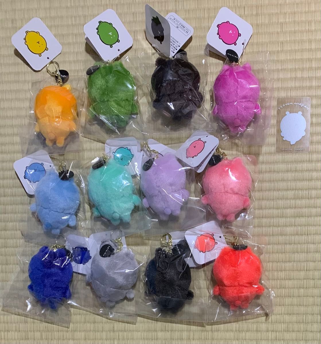 ナガノマーケット カラーなナガノのくまマスコット 全12種 ナガノマーケット カラーなナガノのくまマスコット 全12種