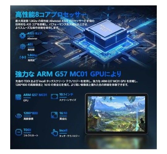 新品未開封』Callsky Android14 タブレット 128GB 10インチ 新品未開封』Callsky Android14 タブレット 128GB 10インチ
