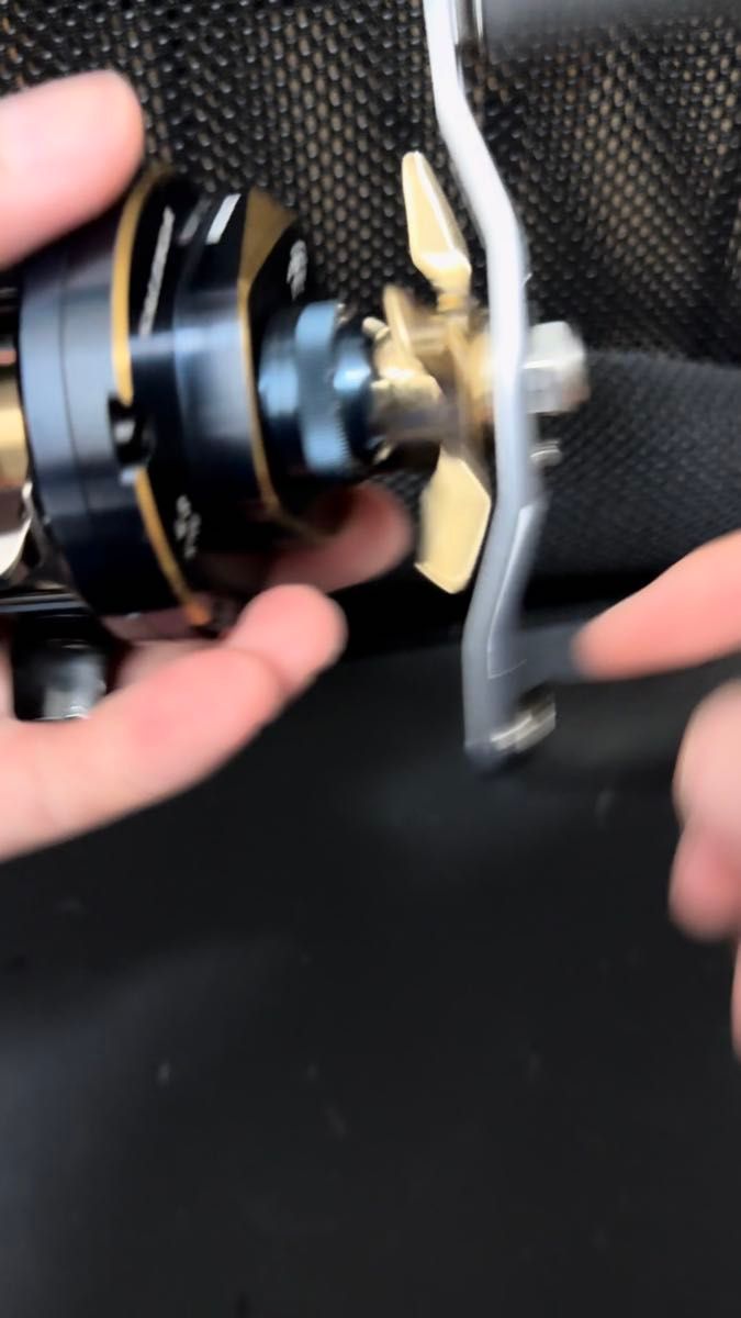 SALTIGA IC100 ギア比4.8 右巻き ハンドル:IM Zリミットブレーカーカスタム
