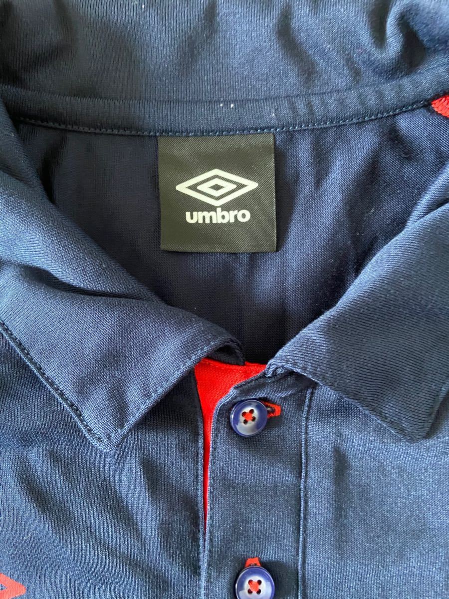 umbro アンブロ　ポロシャツ　Tシャツ　半袖　サッカー　ウェア