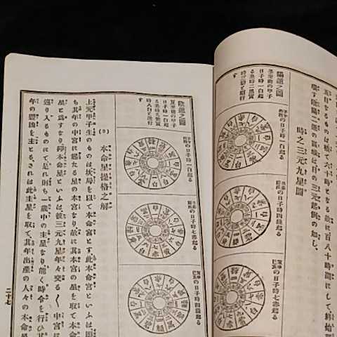  Meiji 27 year [.. 9 star . judgement ] study of divination, divination, calendar, feng shui 