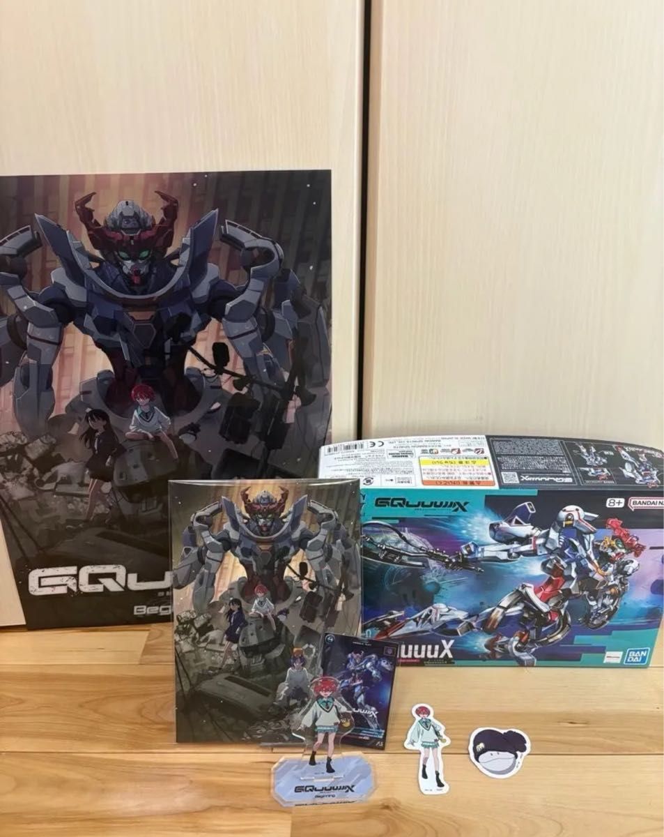 ジークアクス グッズセット ガンプラ 未組み立てGQuuuuuuX 機動 ジークアクス グッズセット ガンプラ 未組み立てGQuuuuuuX 機動