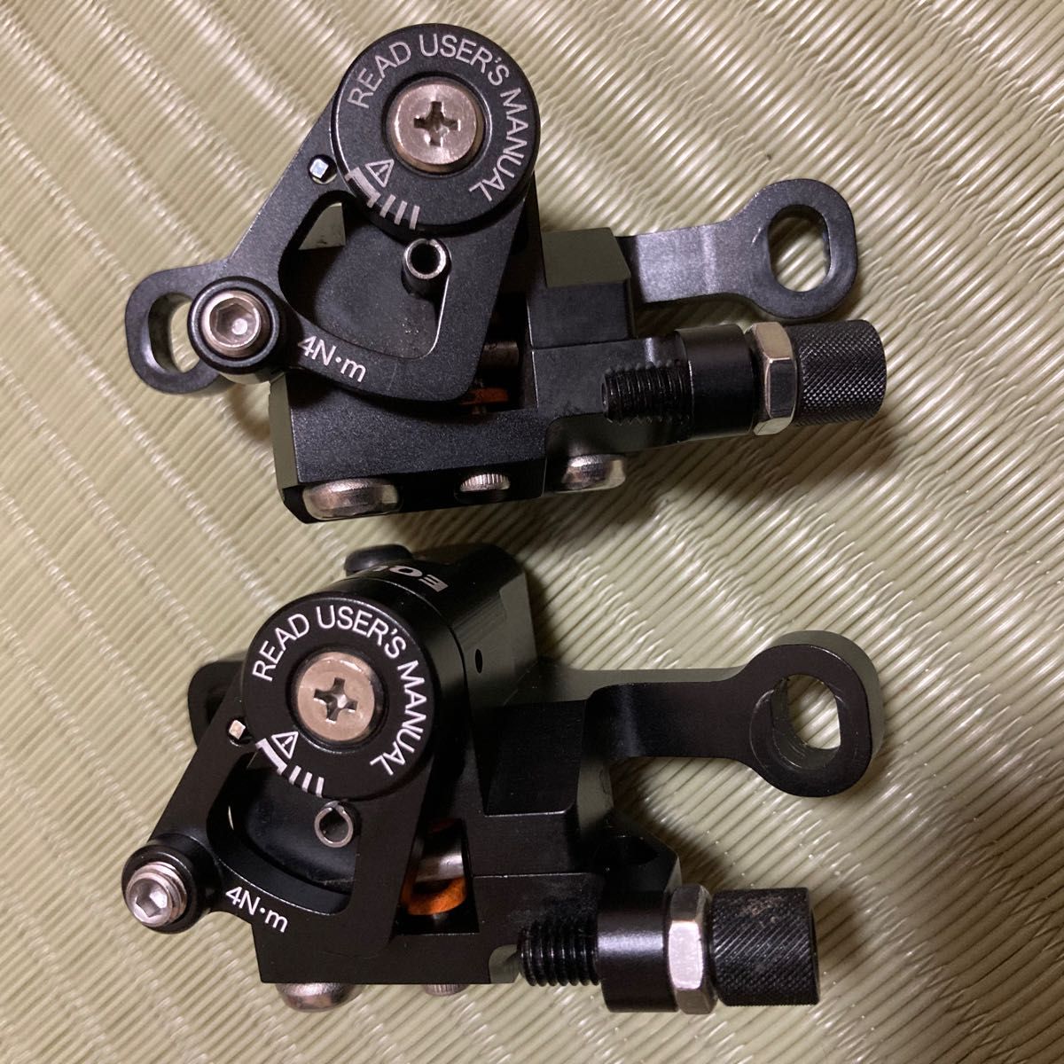 growtac EQUALポストマウント機械式ディスクブレーキ ブラック growtac EQUALポストマウント機械式ディスクブレーキ ブラック