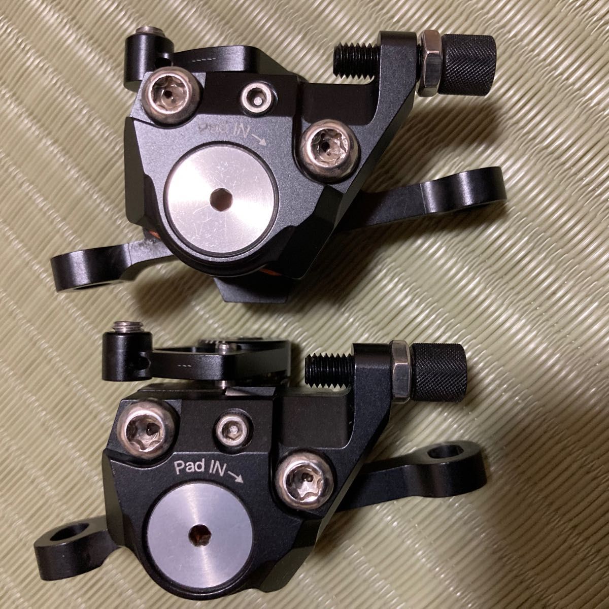 growtac EQUALポストマウント機械式ディスクブレーキ ブラック growtac EQUALポストマウント機械式ディスクブレーキ ブラック