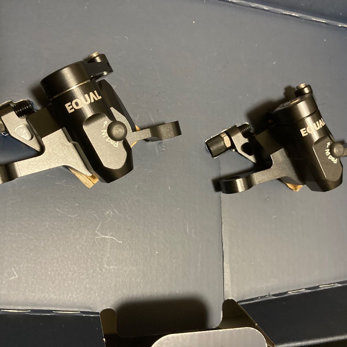 growtac EQUALポストマウント機械式ディスクブレーキ ブラック growtac EQUALポストマウント機械式ディスクブレーキ ブラック