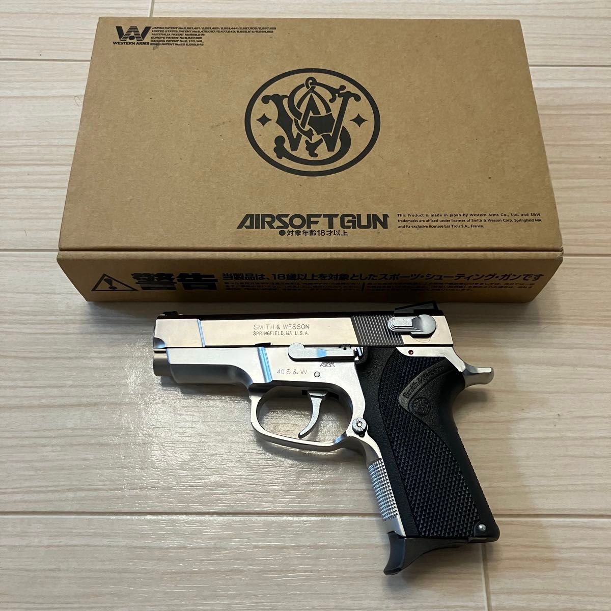 WA ウエスタンアームズ スミス&ウェッソン S&W ショーティ 40 WA ウエスタンアームズ スミス&ウェッソン S&W ショーティ 40