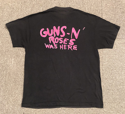 GUNS N' ROSES 1987年コピーライト入 ラグランTシャツ ガンズ | www