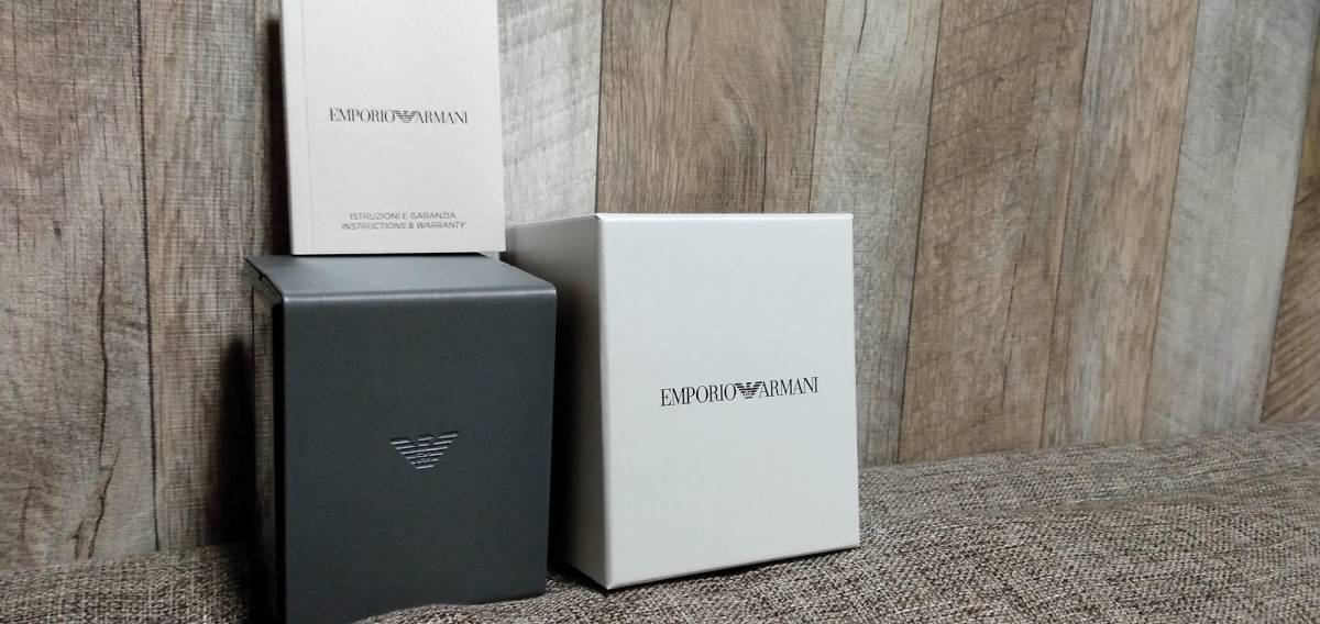 定価16万 未使用】EMPORIO ARMANI SWISSMADE 自動巻き アルマーニ