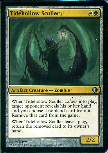 え金 潮の虚ろの漕ぎ手 1枚（1枚在庫s 英-ALA）/Tidehollow Sculler（MTG /アラーラの断片/Shards of Alara/）_画像1