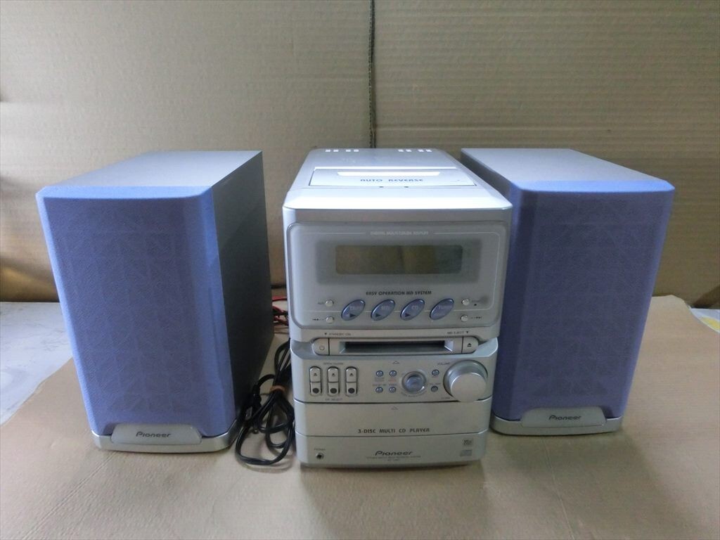 NJ2-24】【140サイズ】PIONEER パイオニア ミニコンポ/XR-C2MD S NJ2-24】【140サイズ】PIONEER パイオニア ミニコンポ/XR-C2MD S