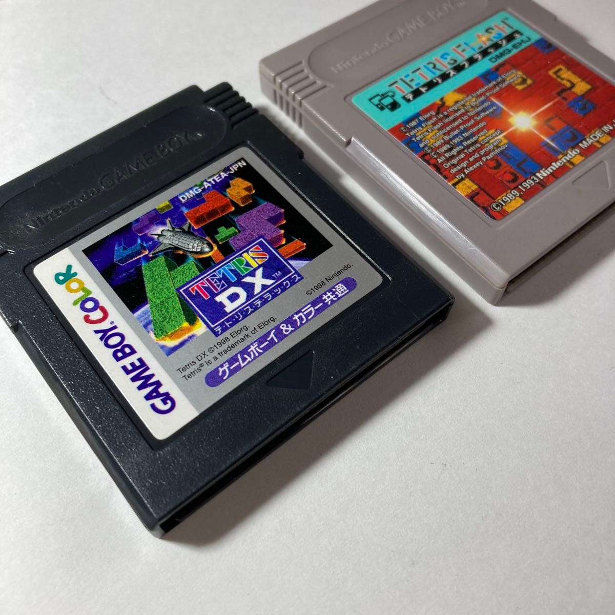 ゲームボーイソフト 4個セット テトリスDX テトリスフラッシュ