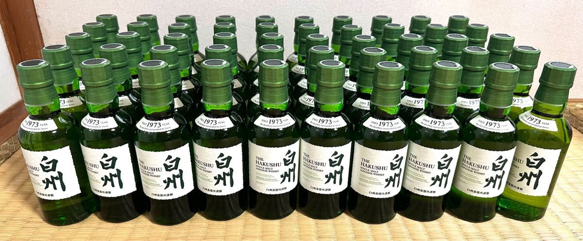 ウイスキー白州ミニボトル 180ml×50本|Yahoo!フリマ(旧PayPay ウイスキー白州ミニボトル 180ml×50本|Yahoo!フリマ(旧PayPay