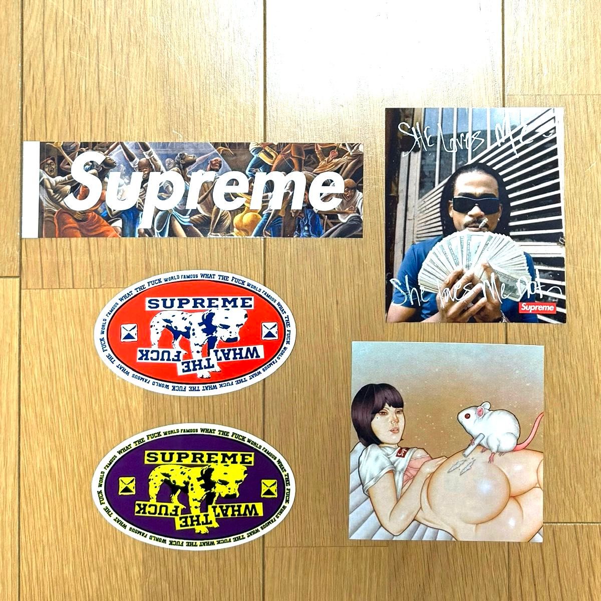 Supreme ステッカー/25SS Box Logo Sticker Max B Mouse Ernie Supreme ステッカー/25SS Box Logo Sticker Max B Mouse Ernie