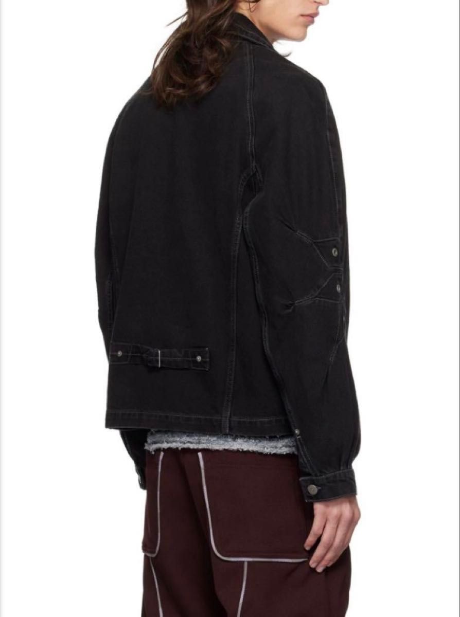 Levi's Kiko Kostadinov ブラックデニムジャケット L|Yahoo Levi's Kiko Kostadinov ブラックデニムジャケット L|Yahoo