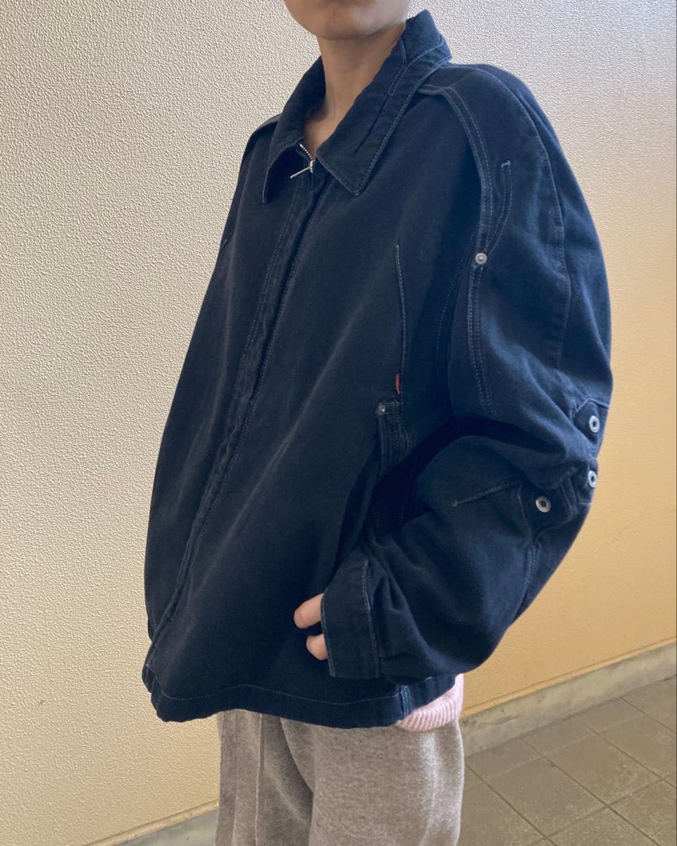 Levi's Kiko Kostadinov ブラックデニムジャケット L|Yahoo Levi's Kiko Kostadinov ブラックデニムジャケット L|Yahoo