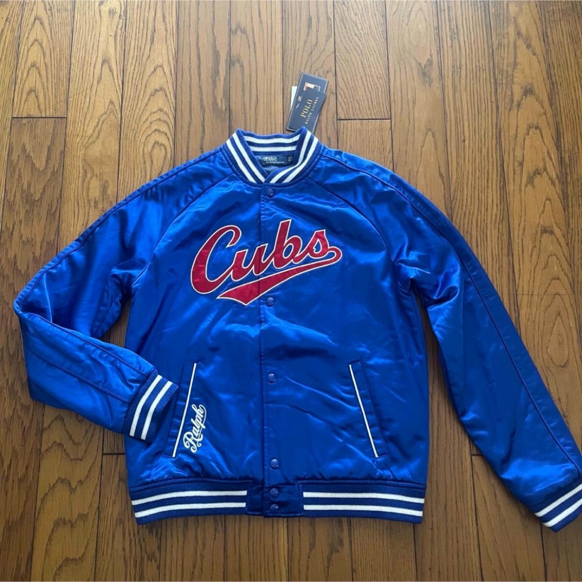 超希少 【新品】Ralph Lauren×MLB シカゴカブススタジャン S〜M 超希少 【新品】Ralph Lauren×MLB シカゴカブススタジャン S〜M