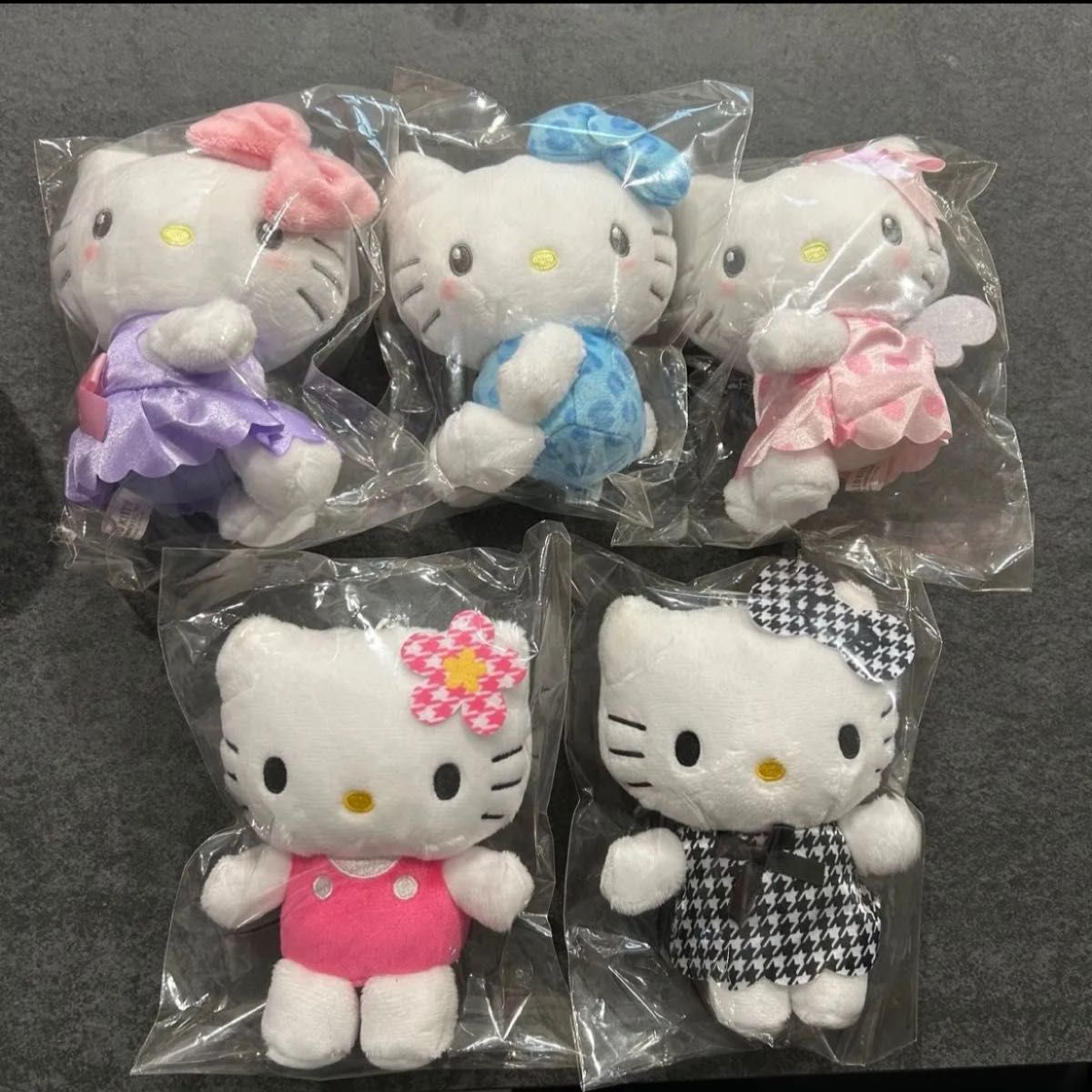 ハローキティ ぬいぐるみ サンリオ マスコット フィギュア 50th ハローキティ ぬいぐるみ サンリオ マスコット フィギュア 50th