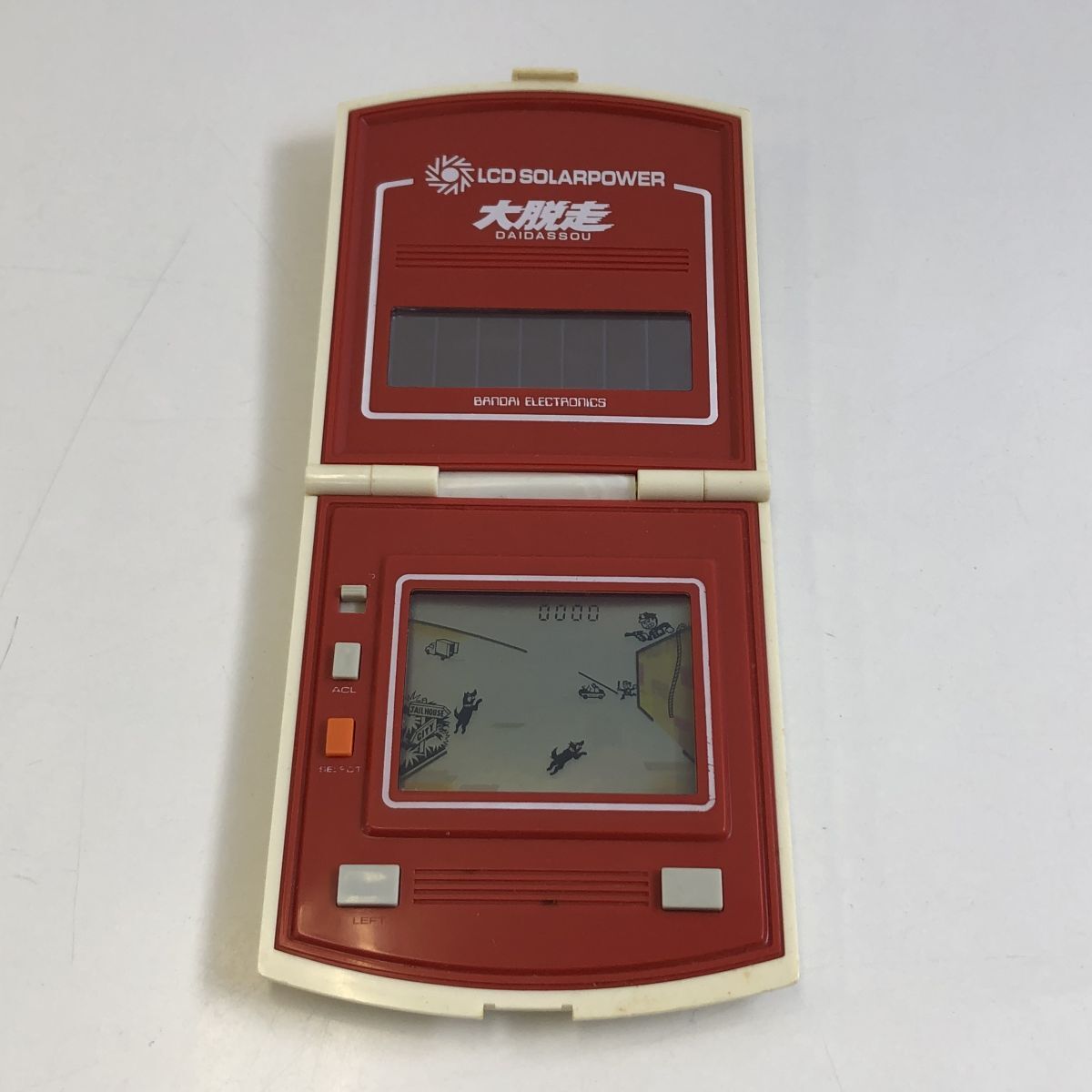 ジャンク LCDゲーム 大脱走 動作確認済 バンダイソーラーパワー ジャンク LCDゲーム 大脱走 動作確認済 バンダイソーラーパワー
