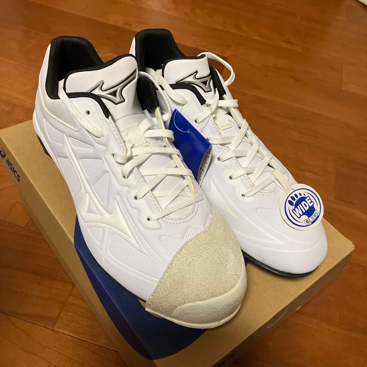 新品未使用 ミズノ MIZUNO 野球用スパイク 金具スパイク ライト