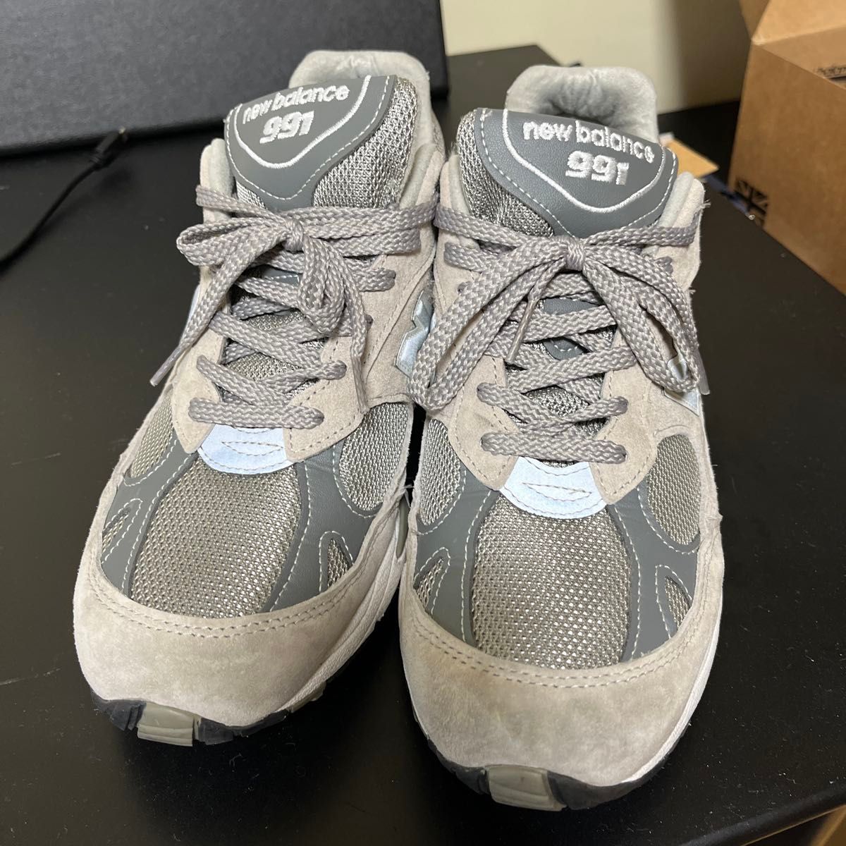 New Balance 991 ニューバランス グレー スニーカー 27cm New Balance 991 ニューバランス グレー スニーカー 27cm