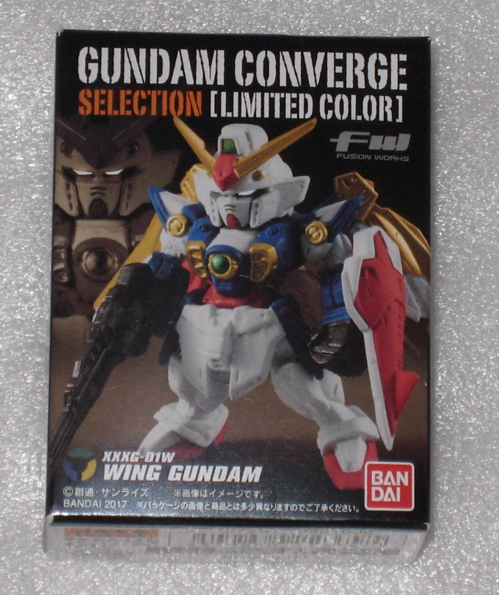 ガンダム　コンバージ　リミテッドカラー　ウイングガンダム　フィギュア　GUNDAM CONVERGE SELECTION LIMITED COLOR WING GUNDAM_画像1