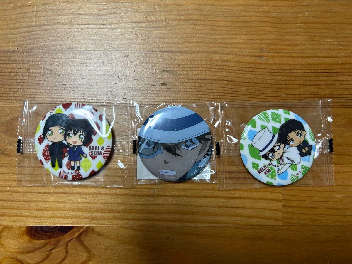 名探偵コナン 缶バッジ 怪盗キッド 服部平次 世良真純 赤井秀一 名探偵コナン 缶バッジ 怪盗キッド 服部平次 世良真純 赤井秀一
