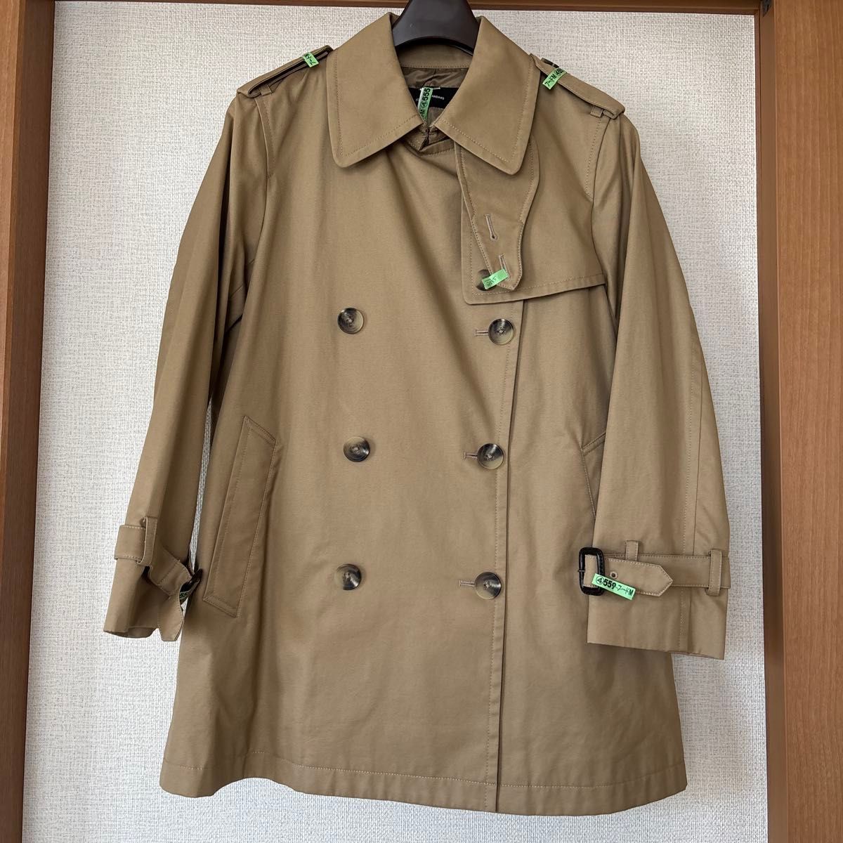 JOURNAL STANDARD ダブルブレスト ショートトレンチコート JOURNAL STANDARD ダブルブレスト ショートトレンチコート